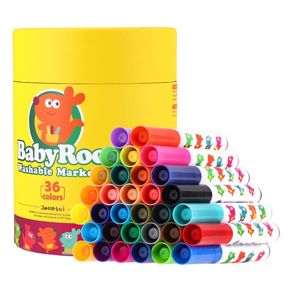 Jar Melo Baby Roo Washable Markers 36 Colors