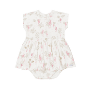 Coccoli Infant Modal Romper Seahorses On Cream