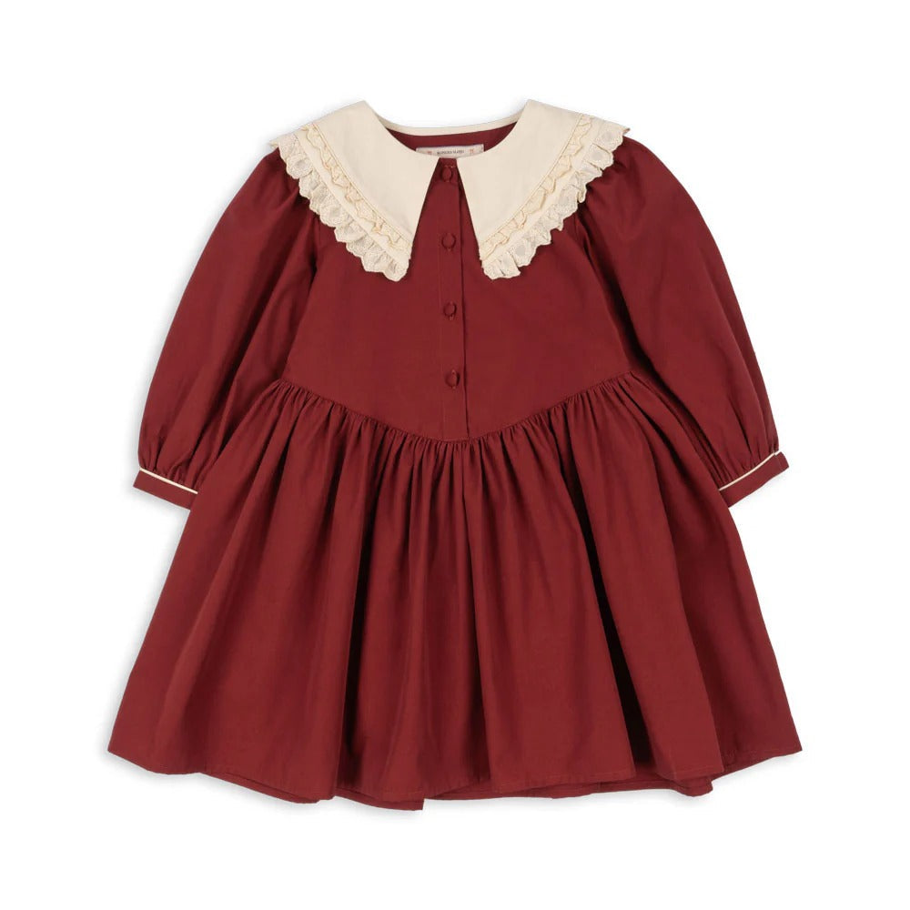 Konges Slojd Coeur Dress Red Dahlia