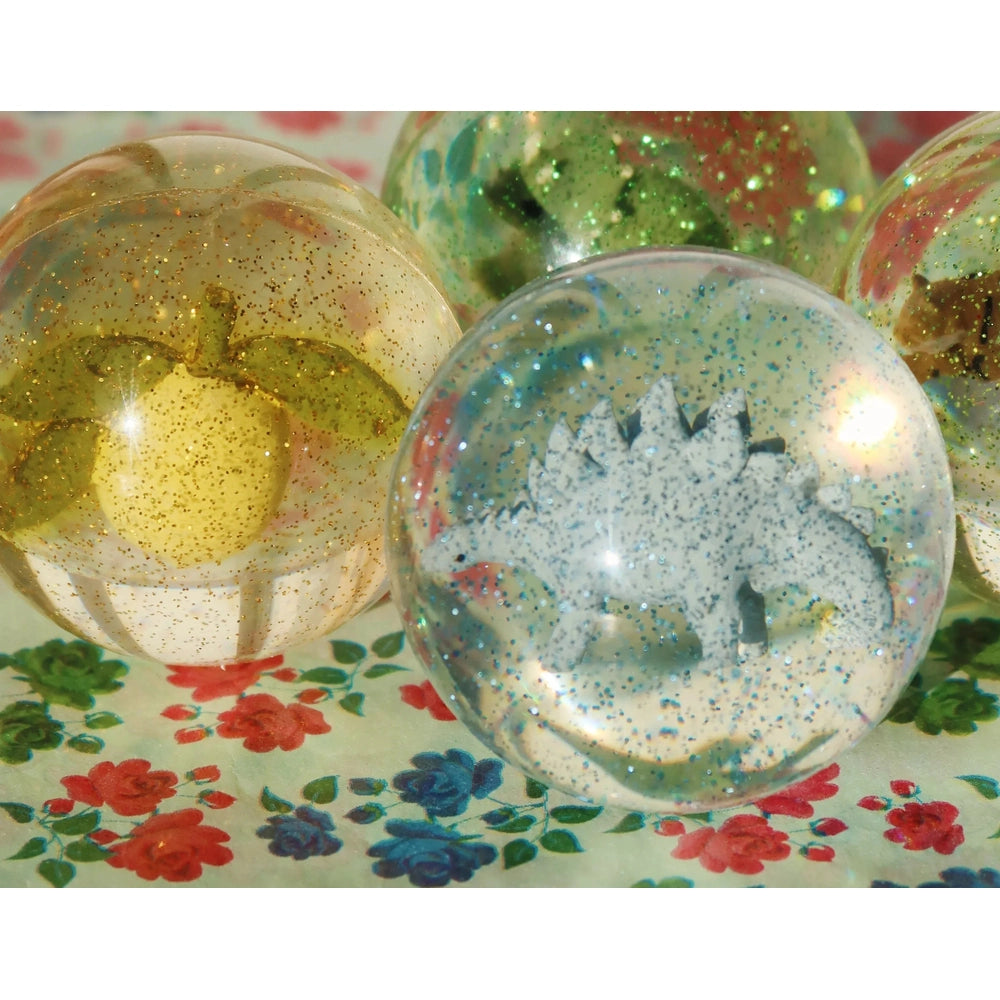 Konges Slojd Glitter Bouncing Ball Set Dino
