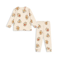 Konges Slojd Holiday Basic Blouse/Pants Set Gots Deer Diary