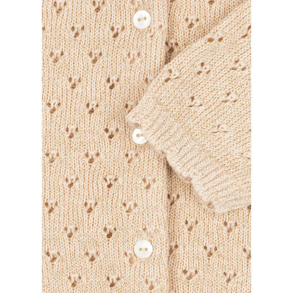 Konges Slojd Holiday Knit Cardigan Buttercream