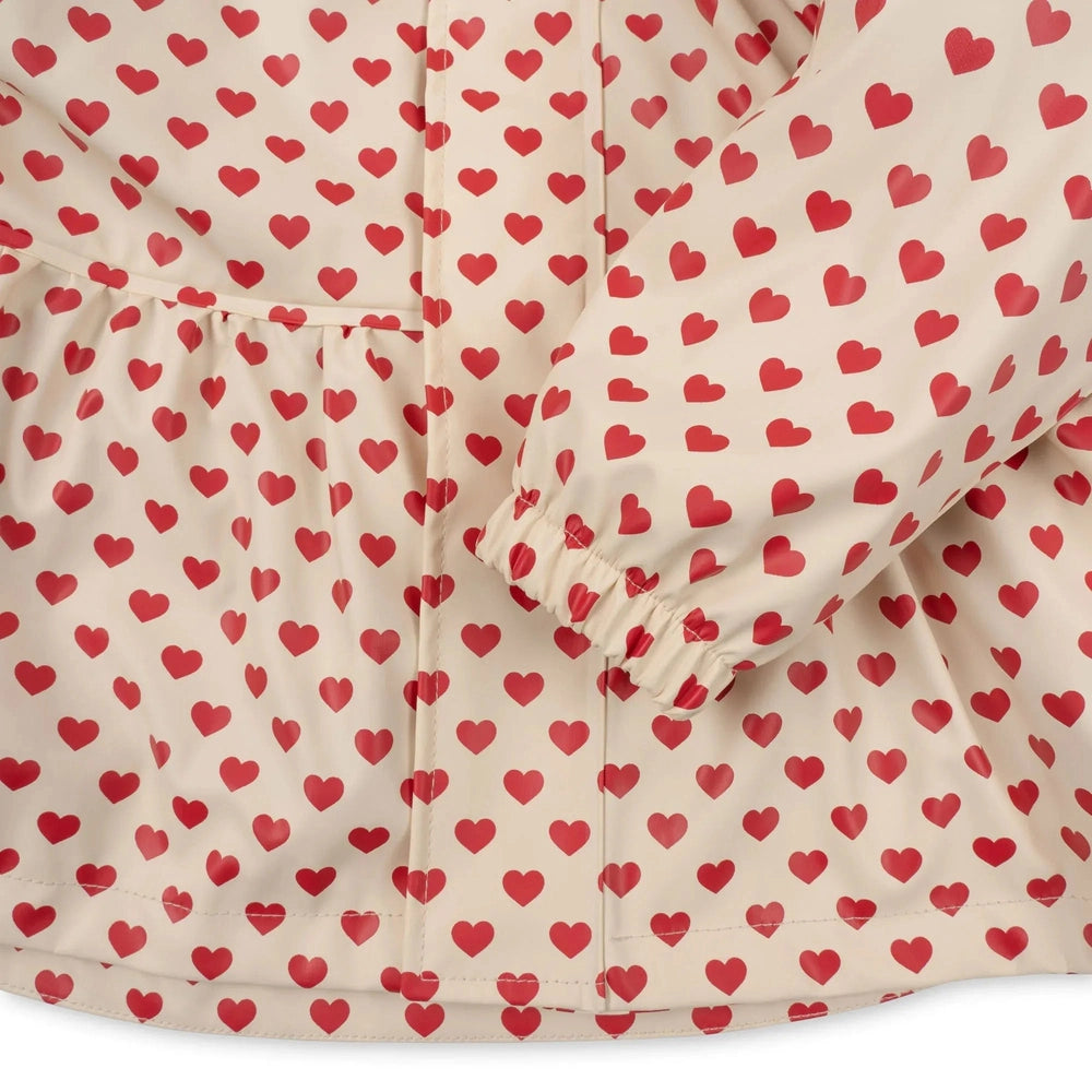 Konges Slojd Rainy Palme Set Coeur Rouge