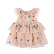 Konges Slojd Yvonne Fairy Dress Multi Star