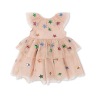 Konges Slojd Yvonne Fairy Dress Multi Star