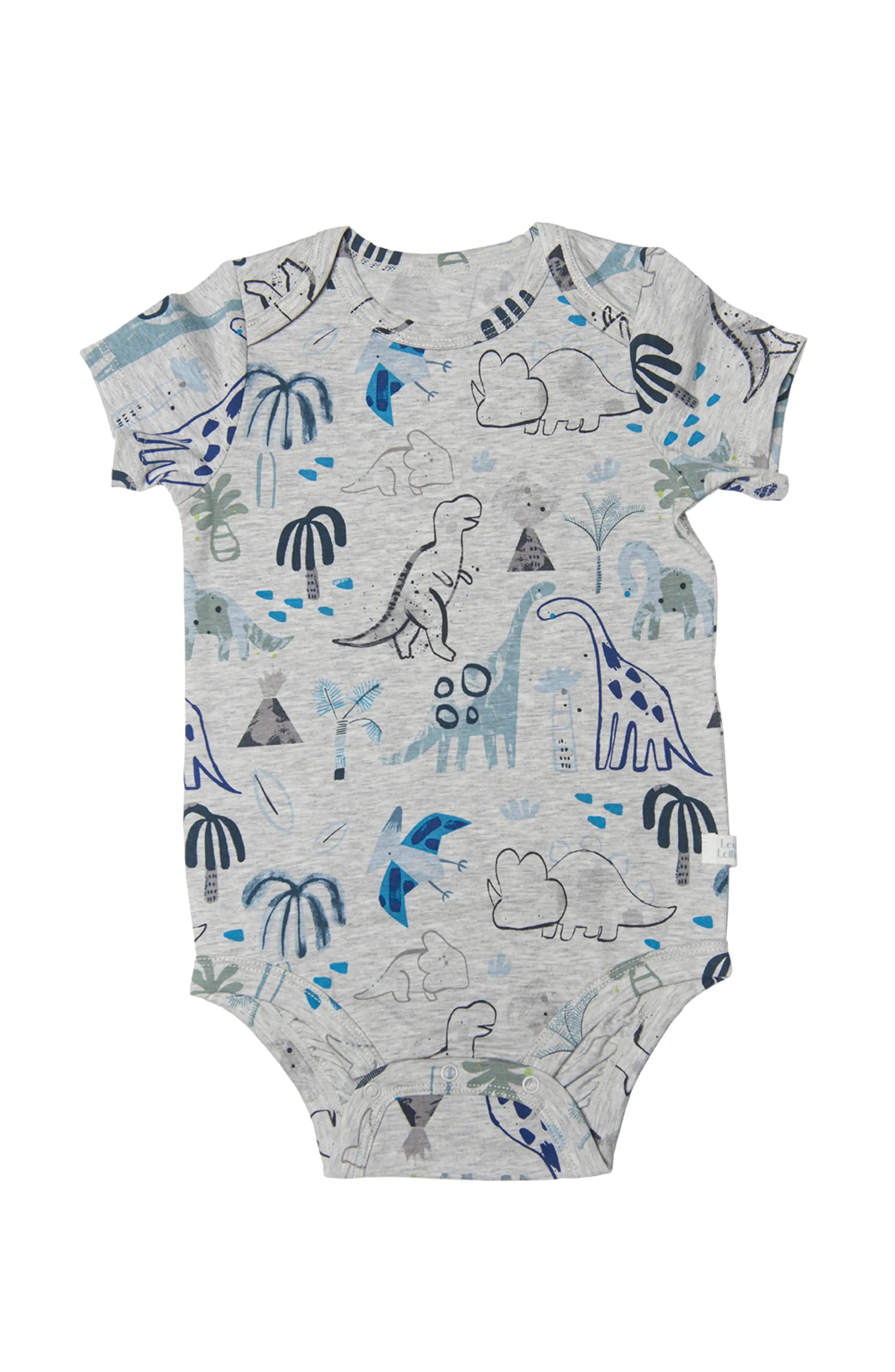 Loulou Lollipop Baby Bodysuit Dinosaurs
