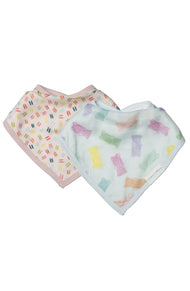 Loulou Lollipop Bandana Bib Set