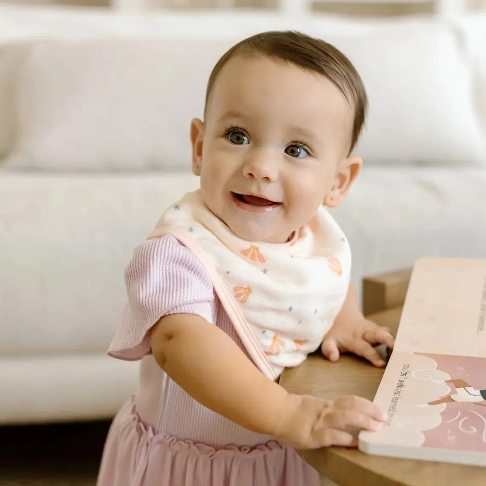 LOULOU LOLLIPOP BANDANA BIB SET 