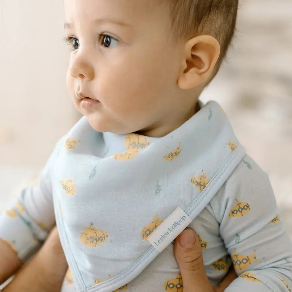 LOULOU LOLLIPOP BANDANA BIB SET 