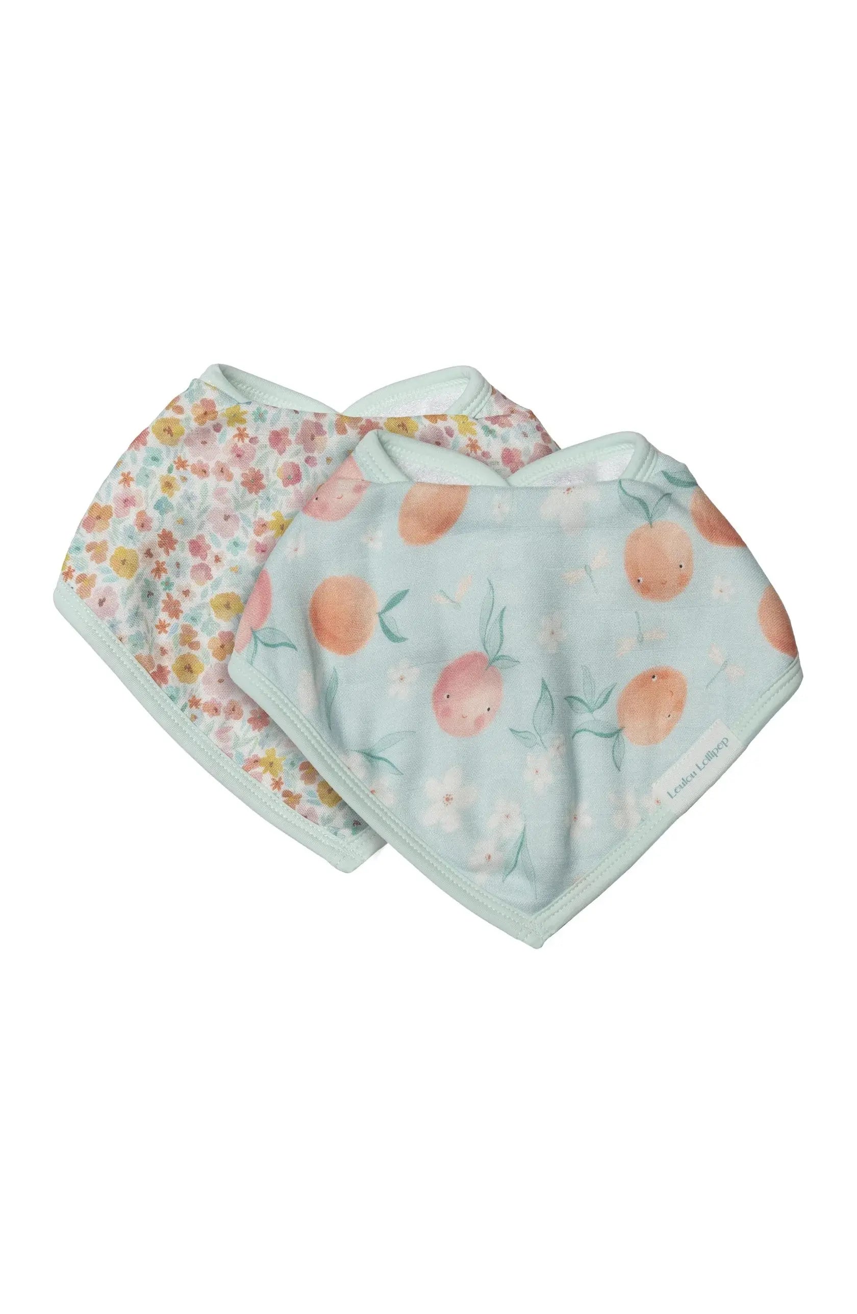 Loulou Lollipop Bandana Bib Set