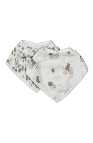 Loulou Lollipop Bandana Bib Set