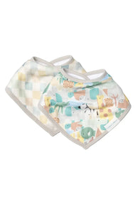 Loulou Lollipop Bandana Bib Set