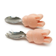 Loulou Lollipop Born To Be Wild Learning Spoon/Fork Set