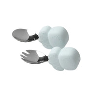Loulou Lollipop Born To Be Wild Learning Spoon/Fork Set