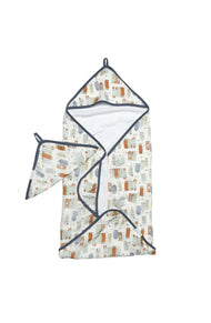 Loulou Lollipop Hooded Towel Set