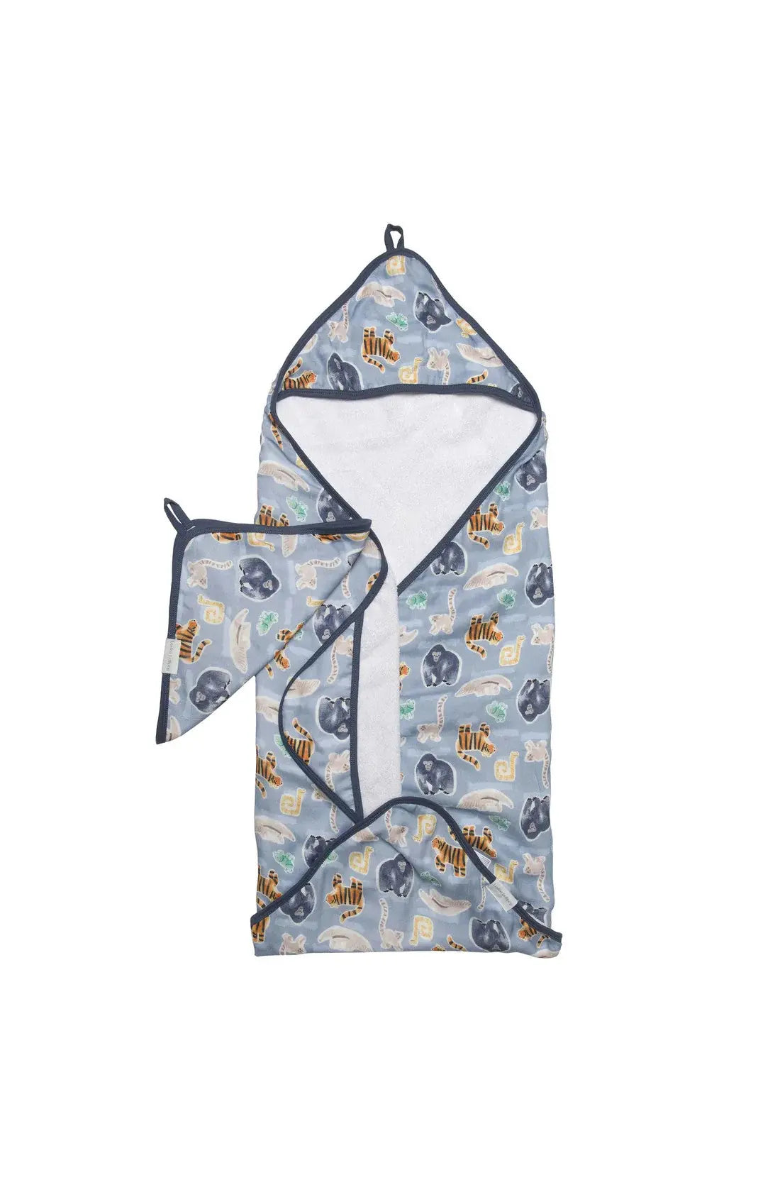 LOULOU LOLLIPOP HOODED TOWEL SET - baby enRoute