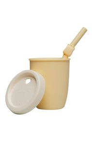 Loulou Lollipop Kids Silicone Cup With Straw Born To Be Wild
