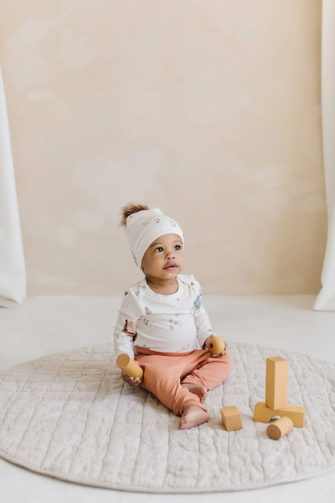 Loulou Lollipop Long Sleeve Bodysuit Cozy Forest