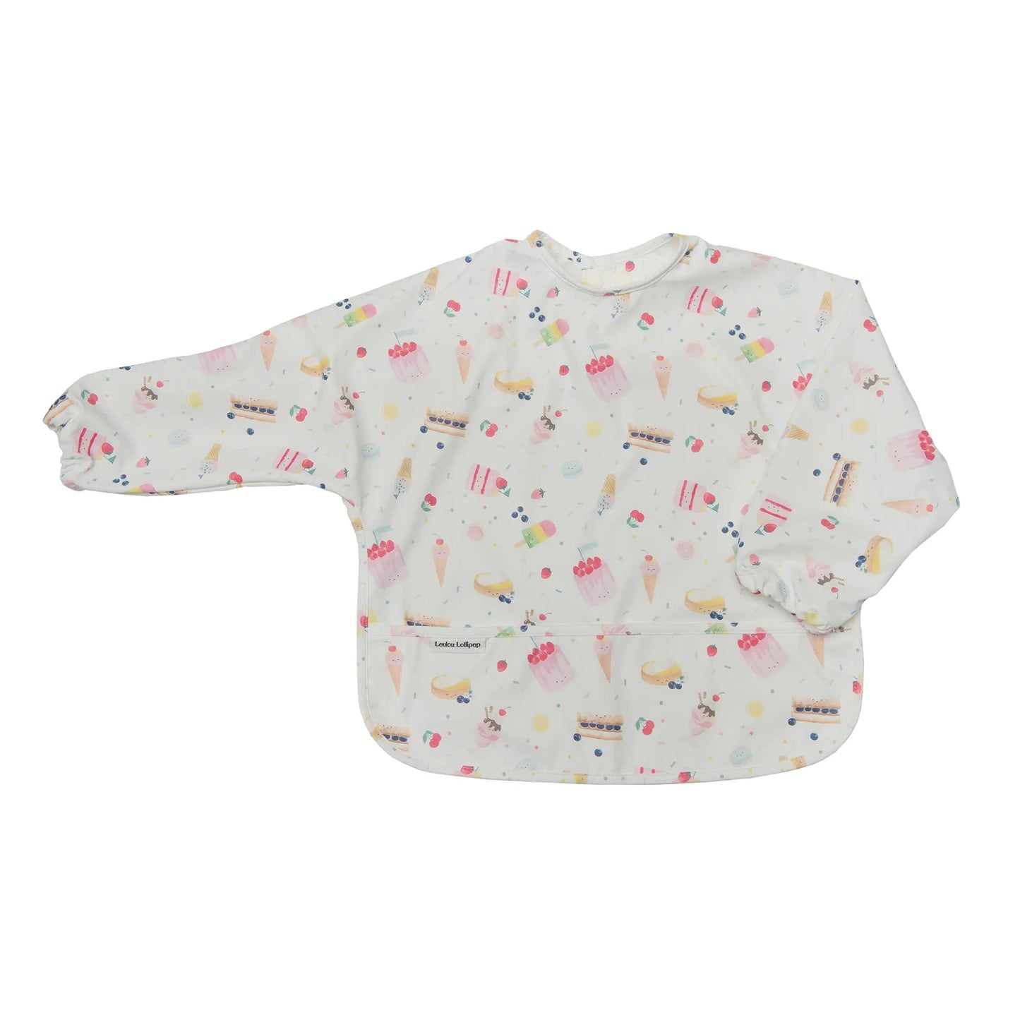 LOULOU LOLLIPOP LONG SLEEVE WATERPROOF BIB - baby enRoute