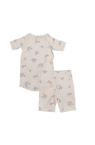 Loulou Lollipop Short Pajama Set Ditsy Floral