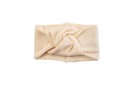 Loulou Lollipop Waffle Knotted Headband Coconut Milk