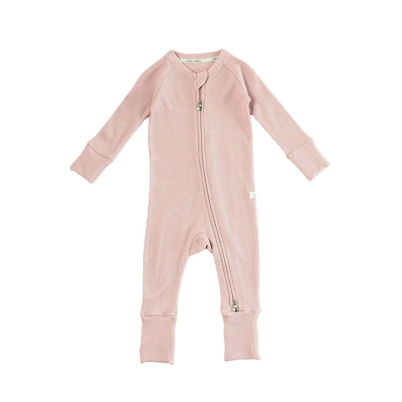 Loulou Lollipop Waffle Sleeper Blush Pink