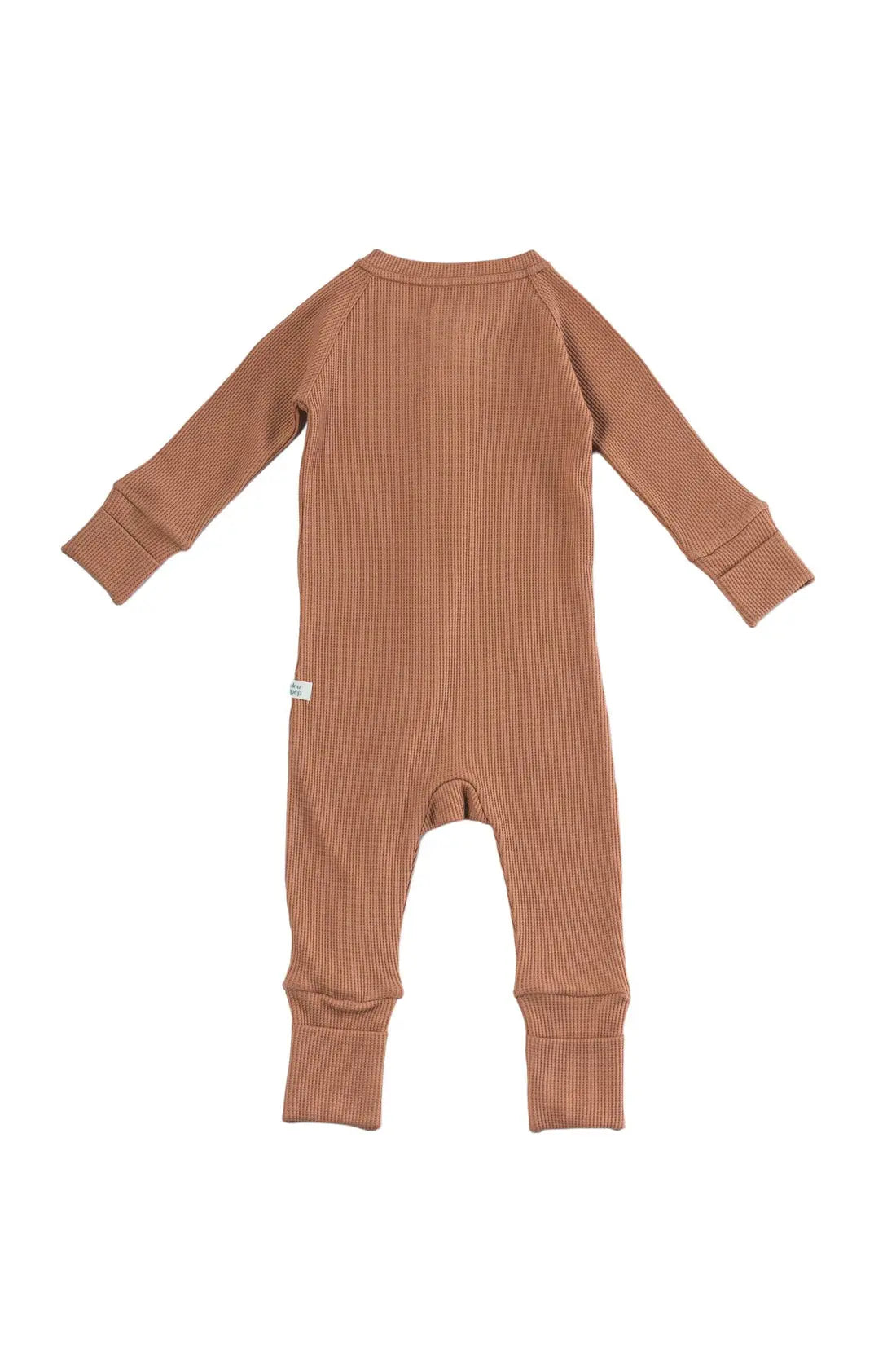 LOULOU LOLLIPOP WAFFLE SLEEPER CINNAMON - baby enRoute