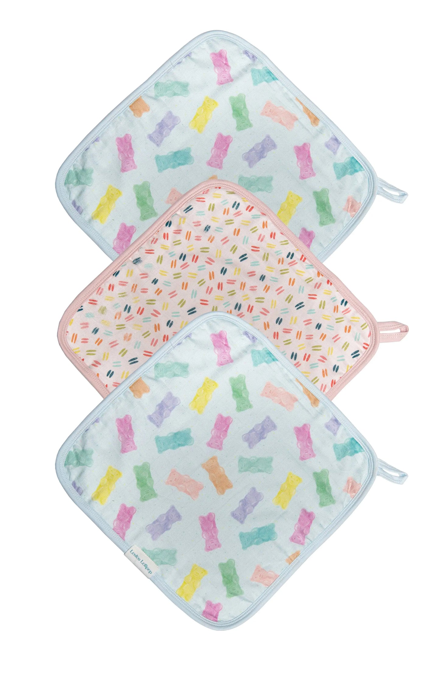 LOULOU LOLLIPOP WASHCLOTH 3-PIECES SET - baby enRoute