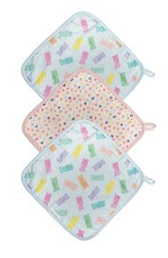 Loulou Lollipop Washcloth 3-Pieces Set