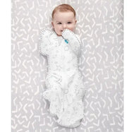 Love To Dream Swaddle Up Bamboo 1.0 Tog Stars & Moon Cream