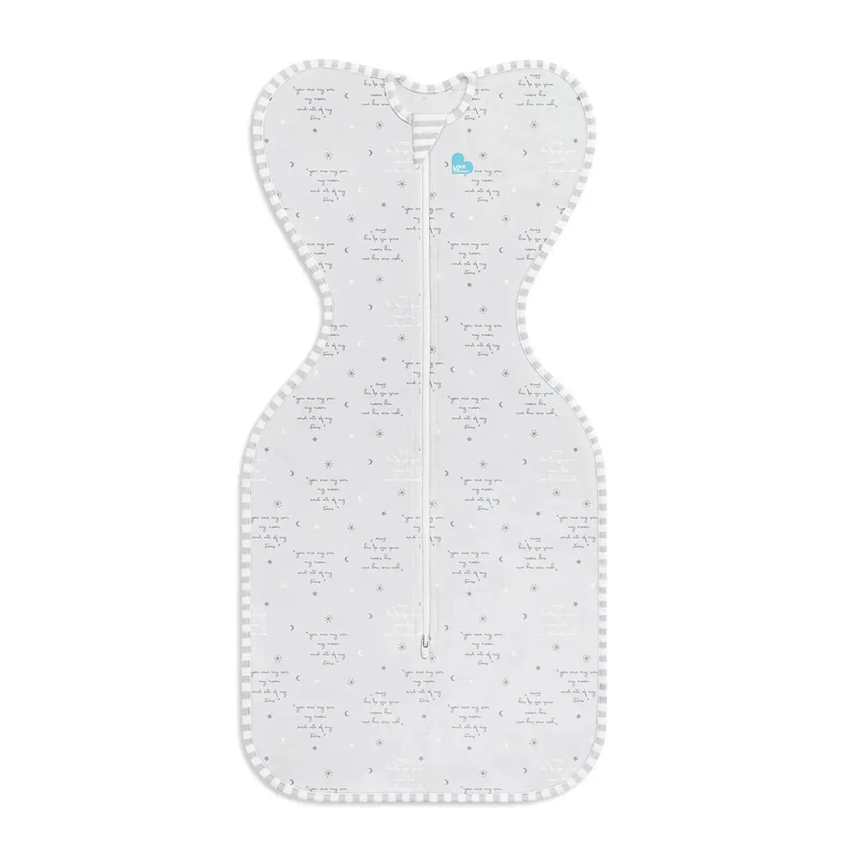 LOVE TO DREAM SWADDLE UP COTTON 0.2 TOG YOU ARE MY GREY - baby enRoute