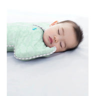 Love To Dream Swaddle Up Organic Cotton 1.0 Tog Celestial Dot Mint