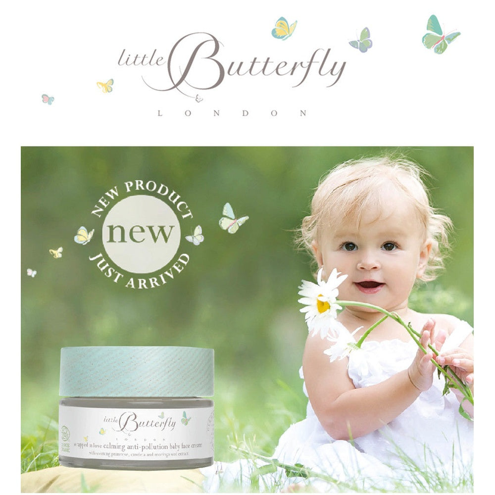 Little Butterfly London Wrapped In Love Calming Anti Pollution Baby Face Cream 50 ml
