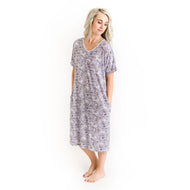 Little Sleepies Bamboo Pajama Set Women's Peonies