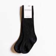 Little Stocking Co. Knee High Socks Black