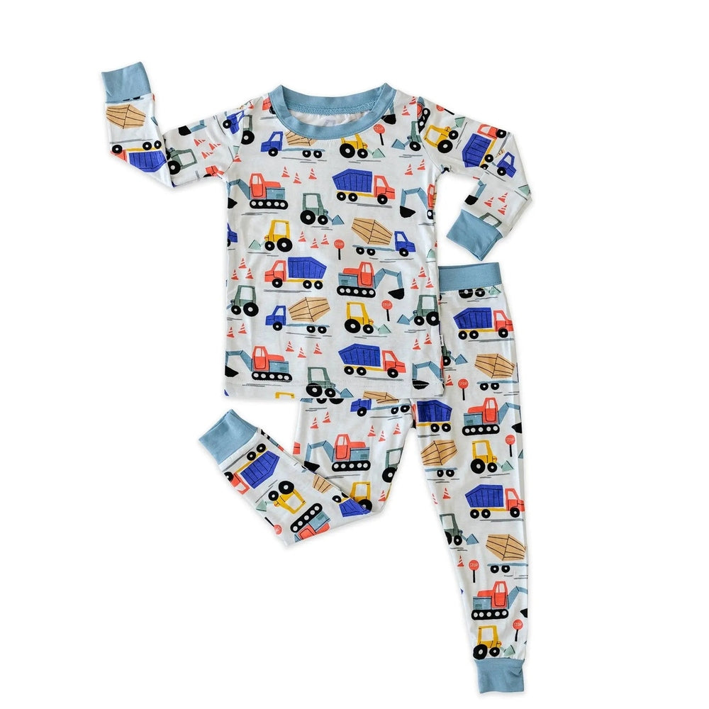 Littlesleepies Construction Two Piece Bamboo Viscose Pajama Set
