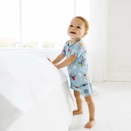 Littlesleepies Fly Away With Me Two Piece Short Sleeve & Shorts Bamboo Viscose Pajama Set