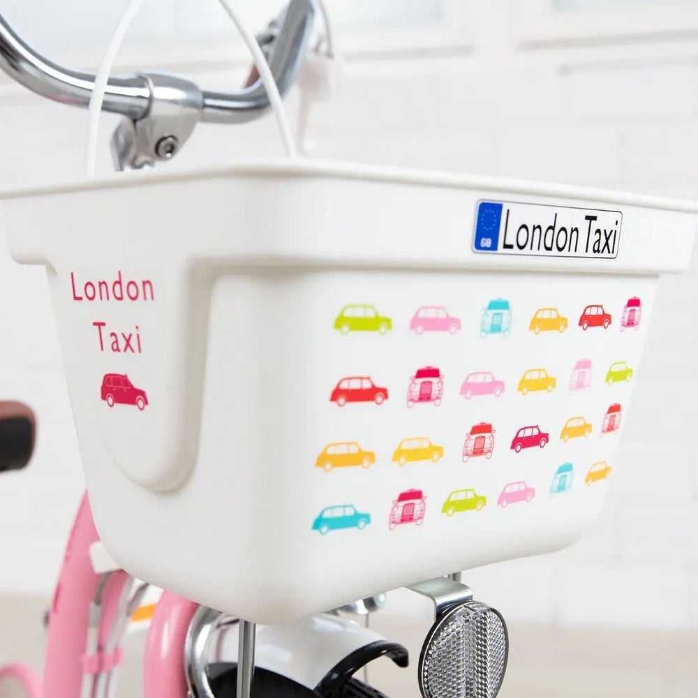 London Taxi 14 Inch Kid's Bike With Pushbar