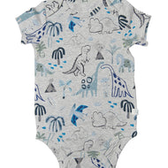 Loulou Lollipop Baby Bodysuit Dinosaurs