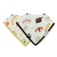 Loulou Lollipop Bandana Bib Set