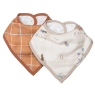 Loulou Lollipop Bandana Bib Set