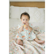 Loulou Lollipop Bodysuit Dress Peaches