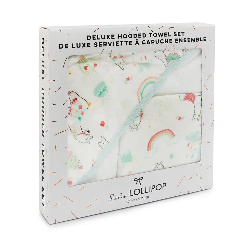 Loulou Lollipop Hooded Towel Set