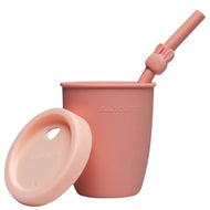 Loulou Lollipop Kids Silicone Cup With Straw Born To Be Wild