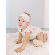 Loulou Lollipop Knotted Headband Ditsy Floral 6-12 M