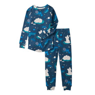 Loulou Lollipop Long Sleeve Pajama Set Stargazing Bear