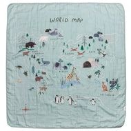 Loulou Lollipop Muslin Quilt Blanket