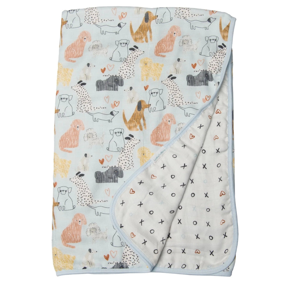 Loulou Lollipop Muslin Quilt Blanket