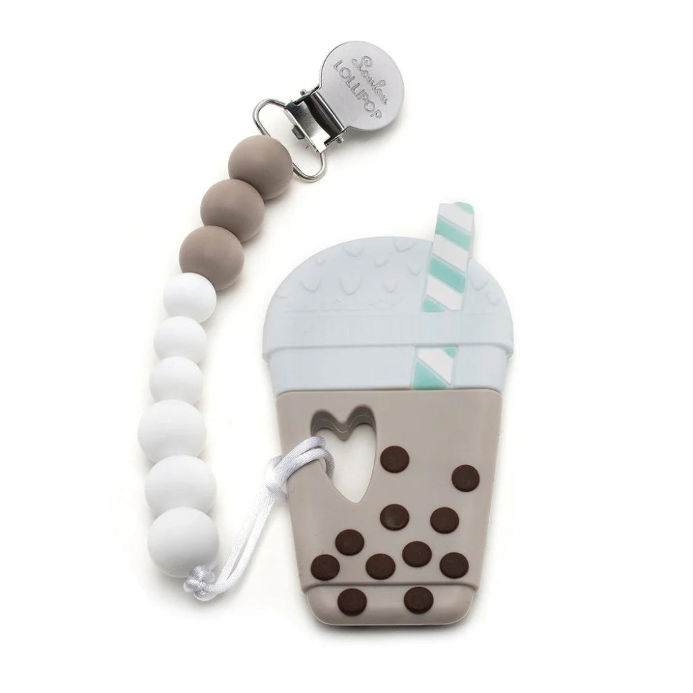 Loulou Lollipop Pacifier Clip Teether Set
