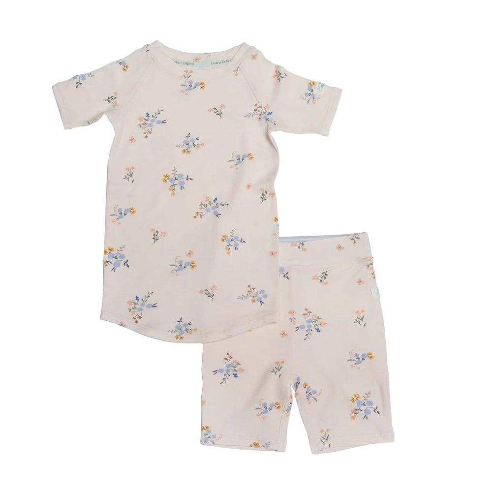 Loulou Lollipop Short Pajama Set Ditsy Floral